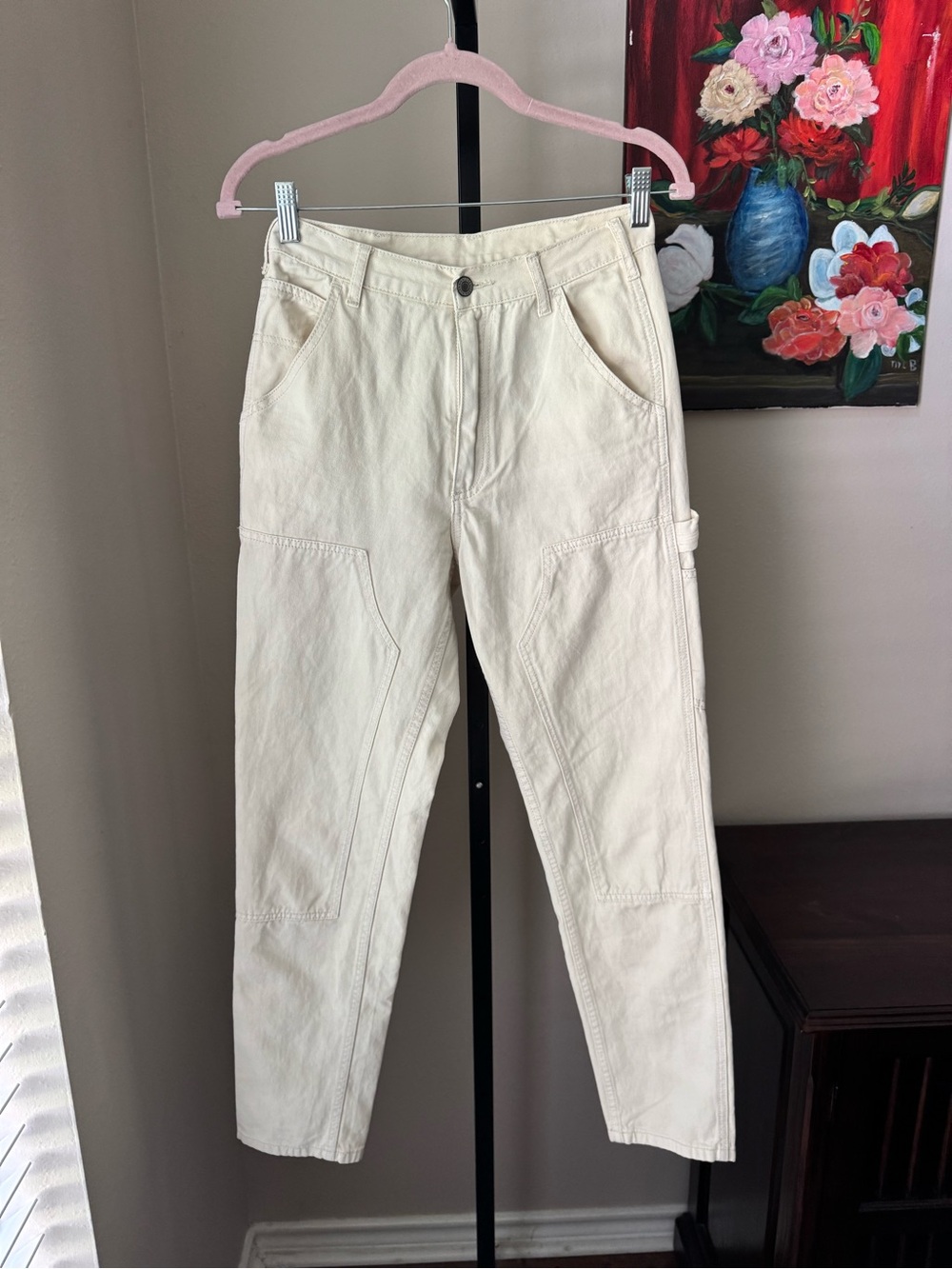 J.Galt Cream Utility Pants